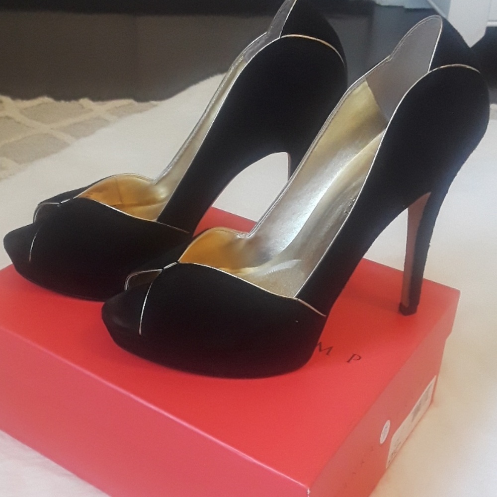 Black heels
